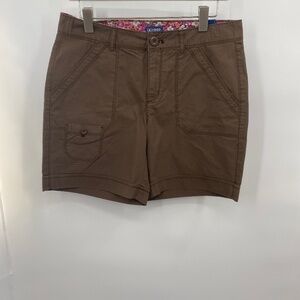 Izod Brown Shorts SIze 6 NWOT